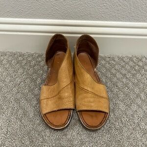 Free People leather flats